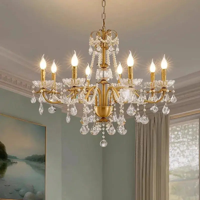 French Luxury Candle Chandelier ChandeliersLife®