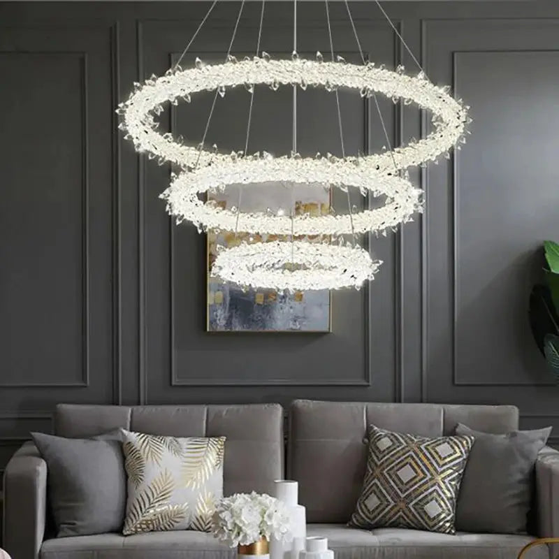 Modern Ice Cone Chandelier