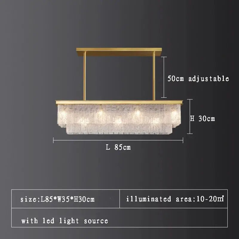 Creative Glass Wall Light