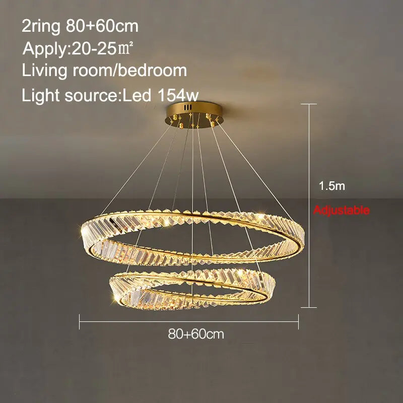 Crystal Led Chandelier ChandeliersLife®