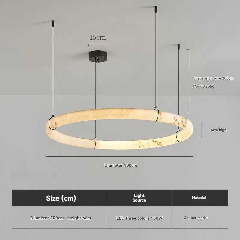 Modern Spanish Marble Dining Room Chandeliers ChandeliersLife®