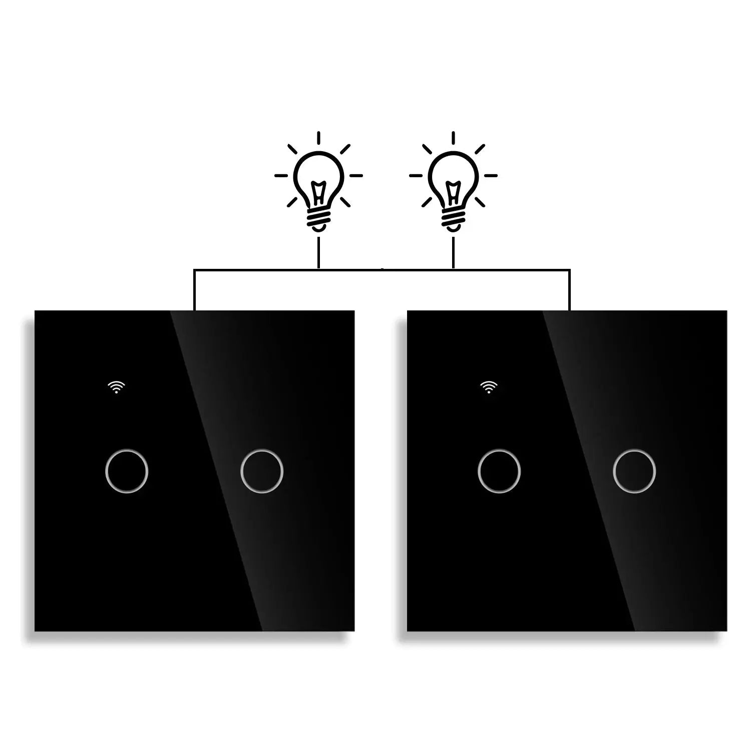 UK Wifi Smart Dual Switch ChandeliersLife®