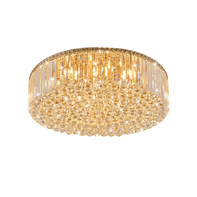 Modern Round Crystal Fixture
