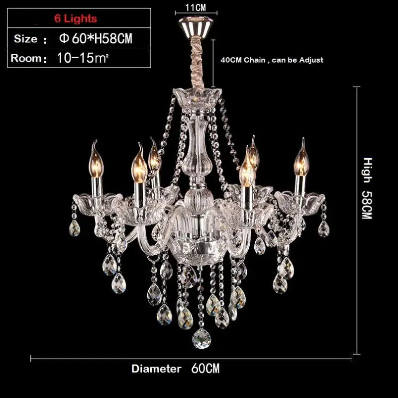 Hotel Lobby K9 Crystal Chandelier ChandeliersLife®