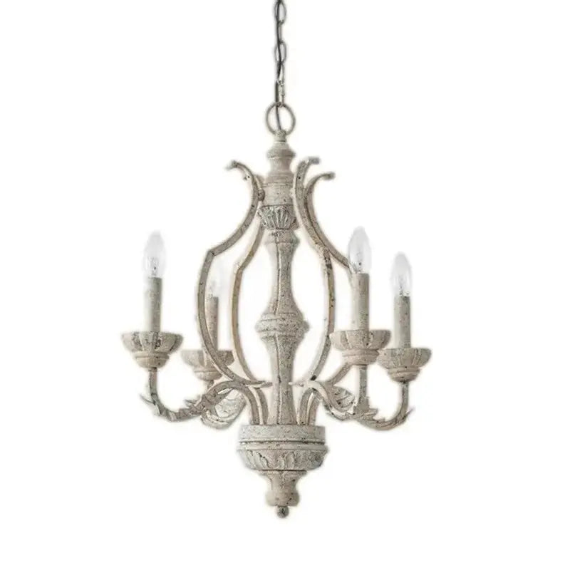 Creative French Wooden Chandelier ChandeliersLife®