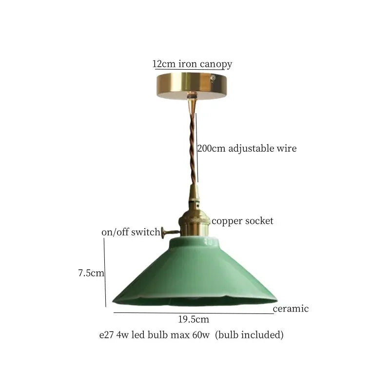 Ceramic Kitchen Hanging Lights