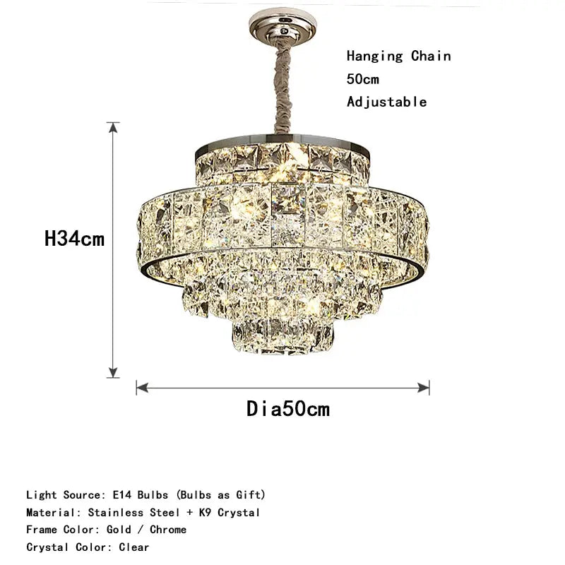 Crystal Elegant Chandelier Design ChandeliersLife®