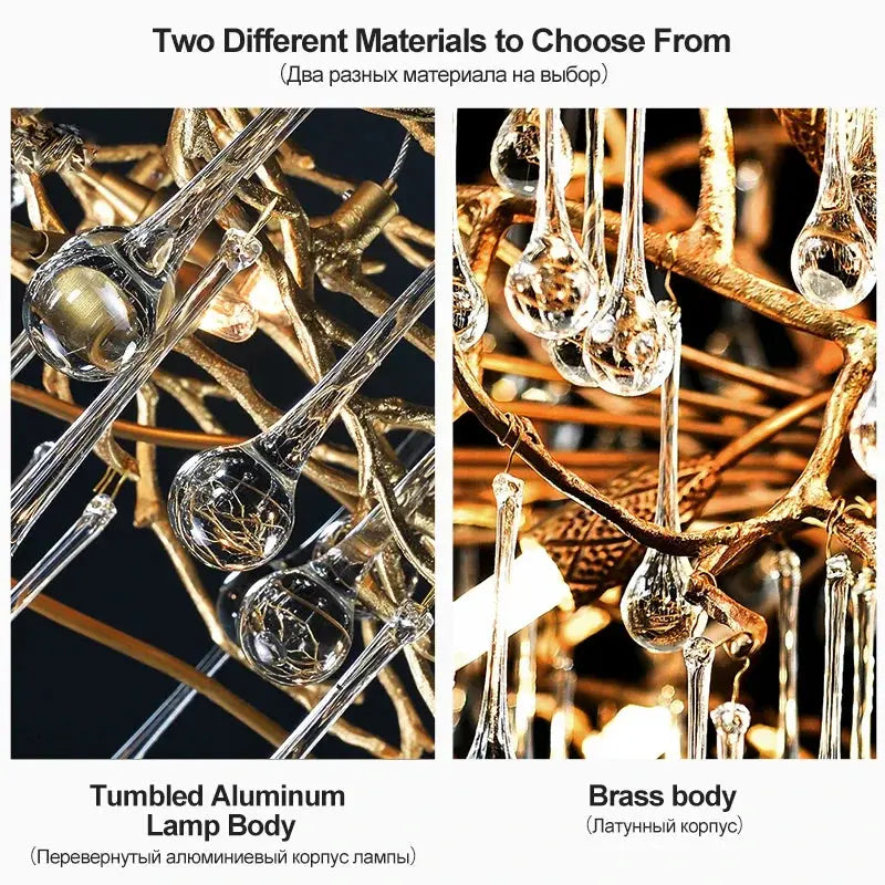 New Vintage Branch Chandeliers