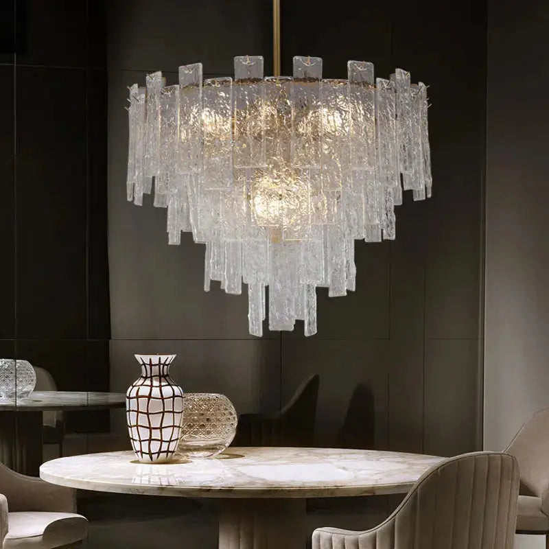 Postmodern Nordic Crystal Chandelier