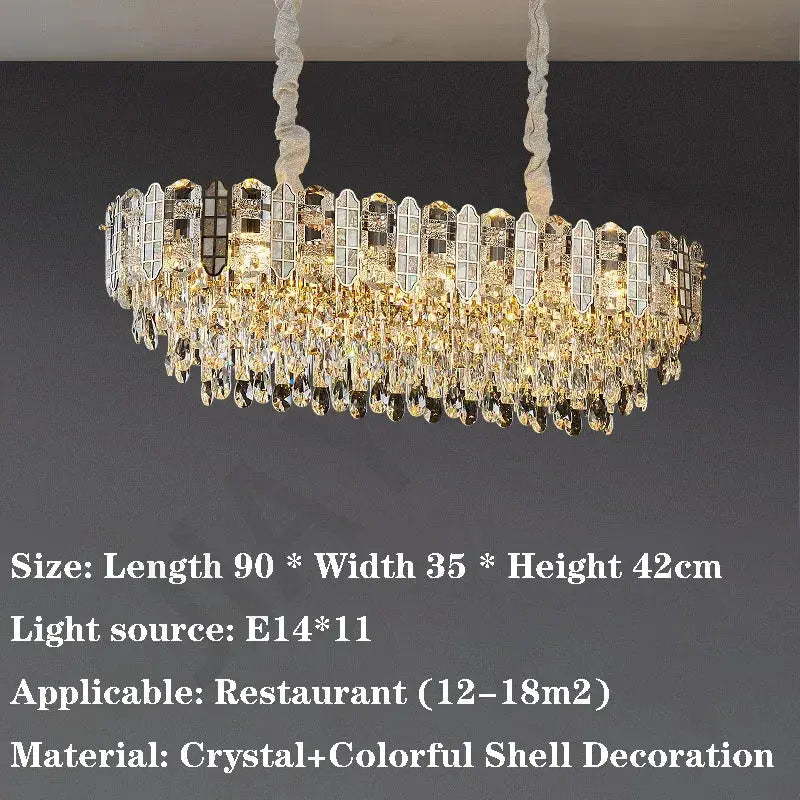 Nordic Bedroom Crystal Chandelier ChandeliersLife®