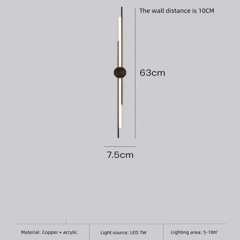 Copper Designer Wall Lamp ChandeliersLife®