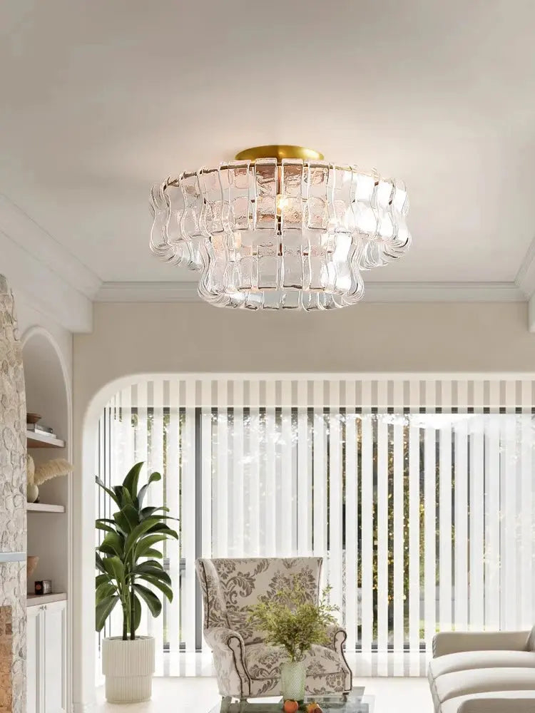 2026 Luxury Ceiling Modern Glass Chandelier