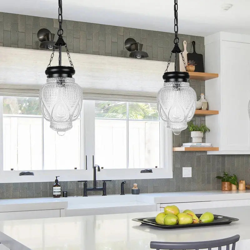 Farmhouse Suspension Glass Pendant Lights ChandeliersLife®