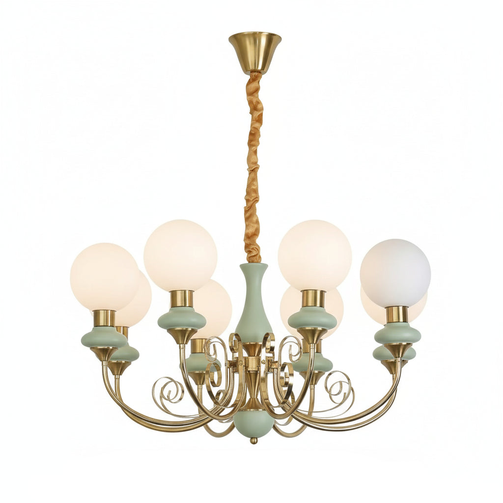 Nordic Retro Pastoral Cream Style Chandelier Bedroom Living Room Dining Room Ceiling Chandelier French Homestay LED Chandelier ChandeliersLife®