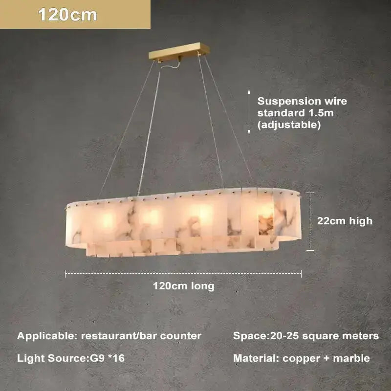 Luxury Nordic Natural Marble Chandelier ChandeliersLife®