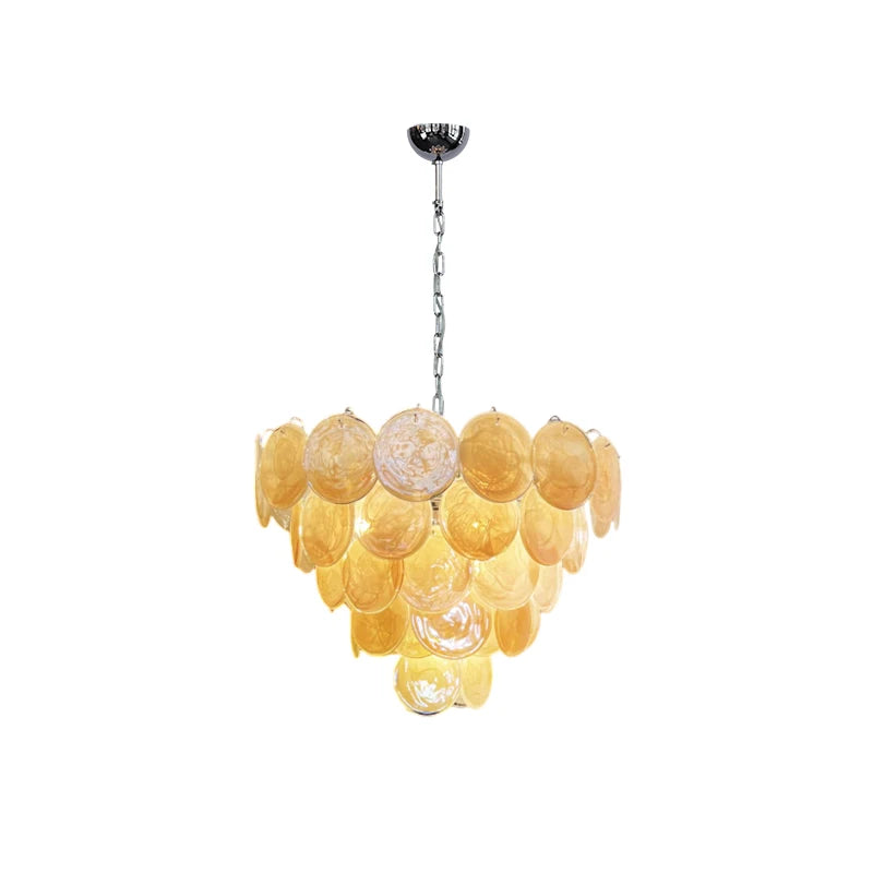Mirella Murano-inspired Coloured Glass chandelier, product gallery image 2 of 17