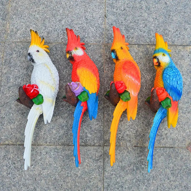 Macaw Resin Garden Decoration ChandeliersLife®