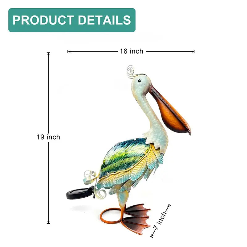 Solar Pelican Sculpture ChandeliersLife®