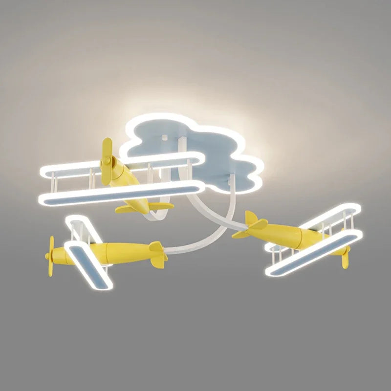 Aeron Modern Airplane LED Chandelier for Kids Rooms – alternate product view 4