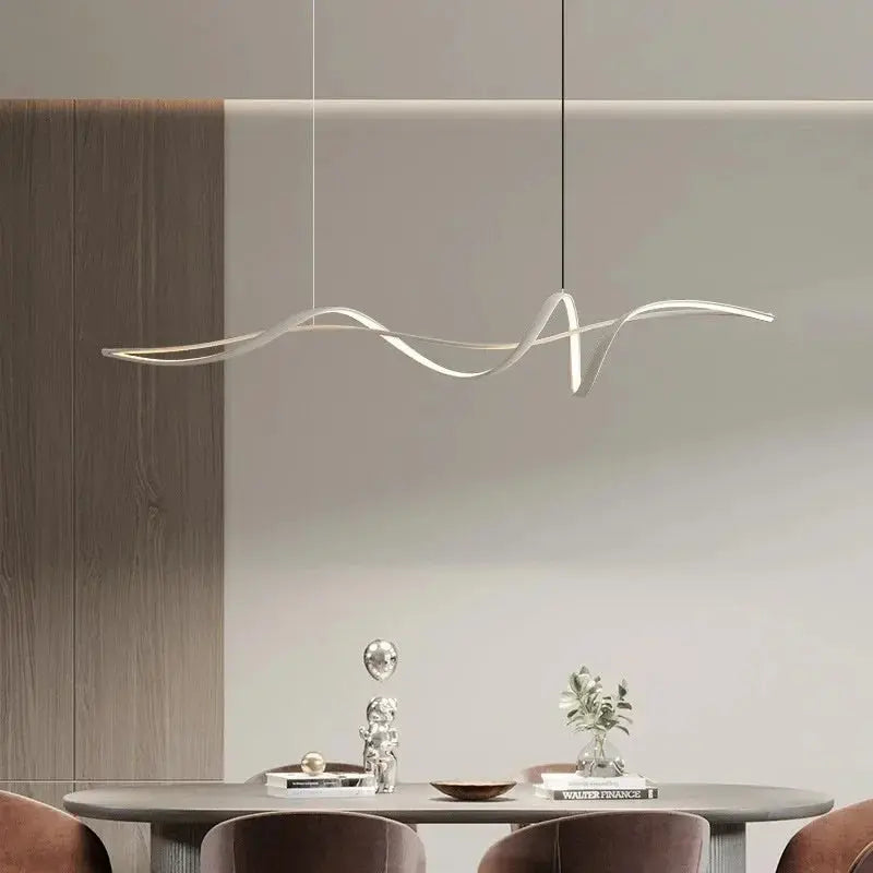 Ribbon Shape Design Dining Island LED Chandelier ChandeliersLife®
