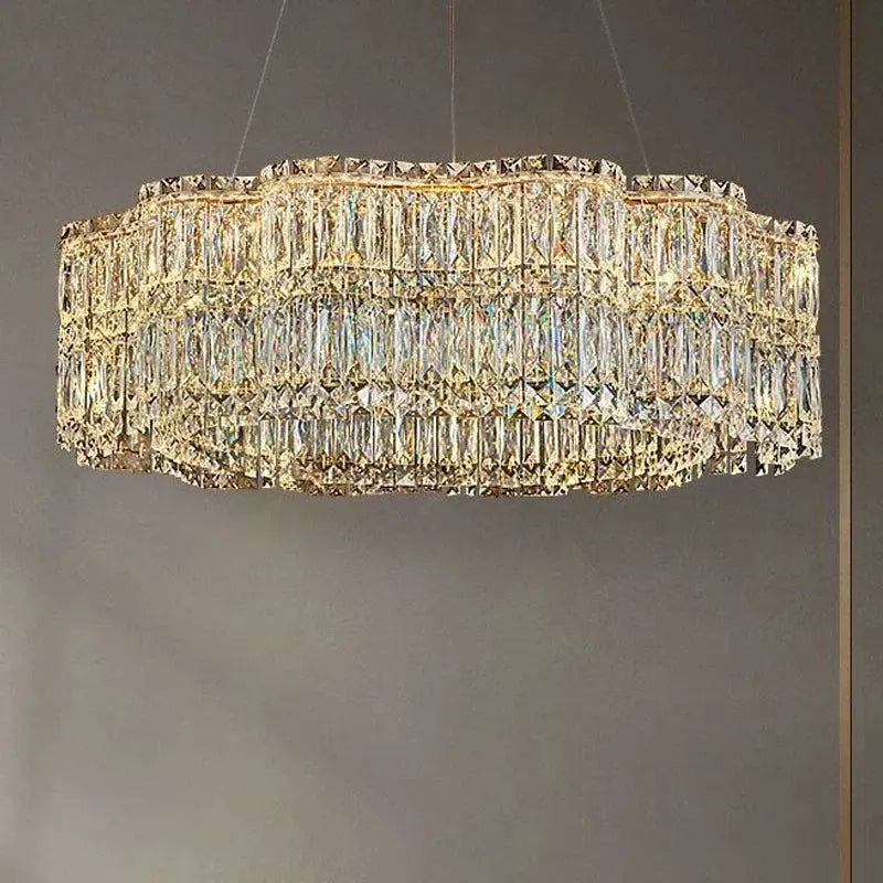 Modern Luxury LED Crystal Chandeliers Home Villa Decoration Living Dining Room Lighting Ceiling Pendant Lights Indoor Fixtures ChandeliersLife®