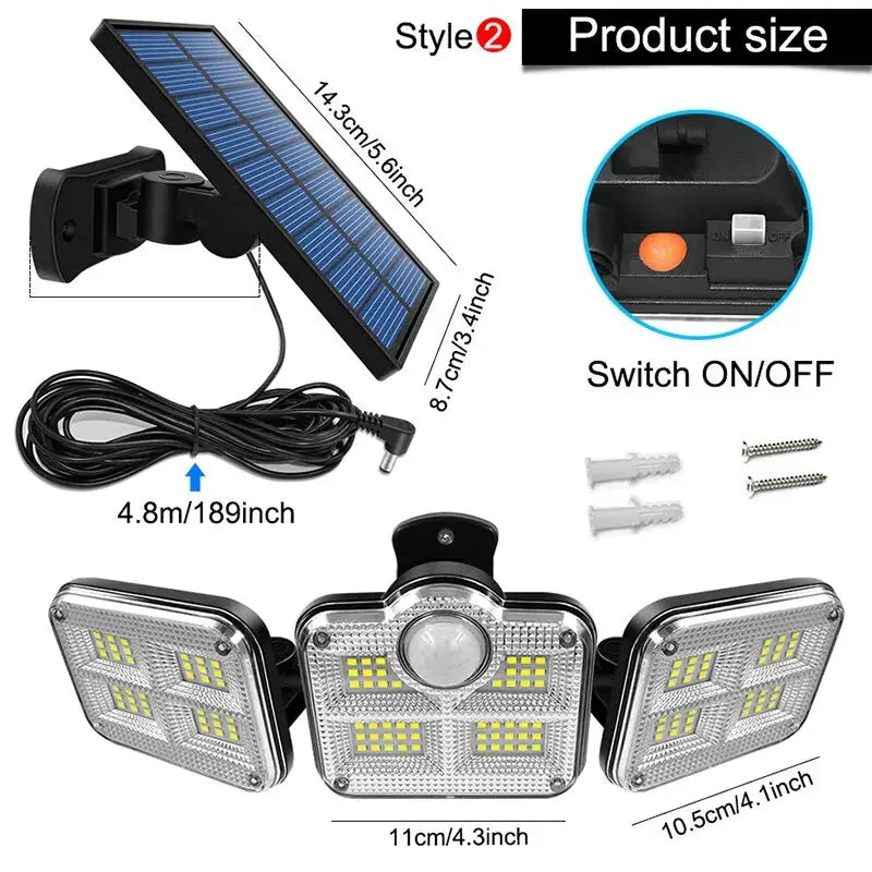 Waterproof Outdoor Indoor Solar Garden Lamp ChandeliersLife®
