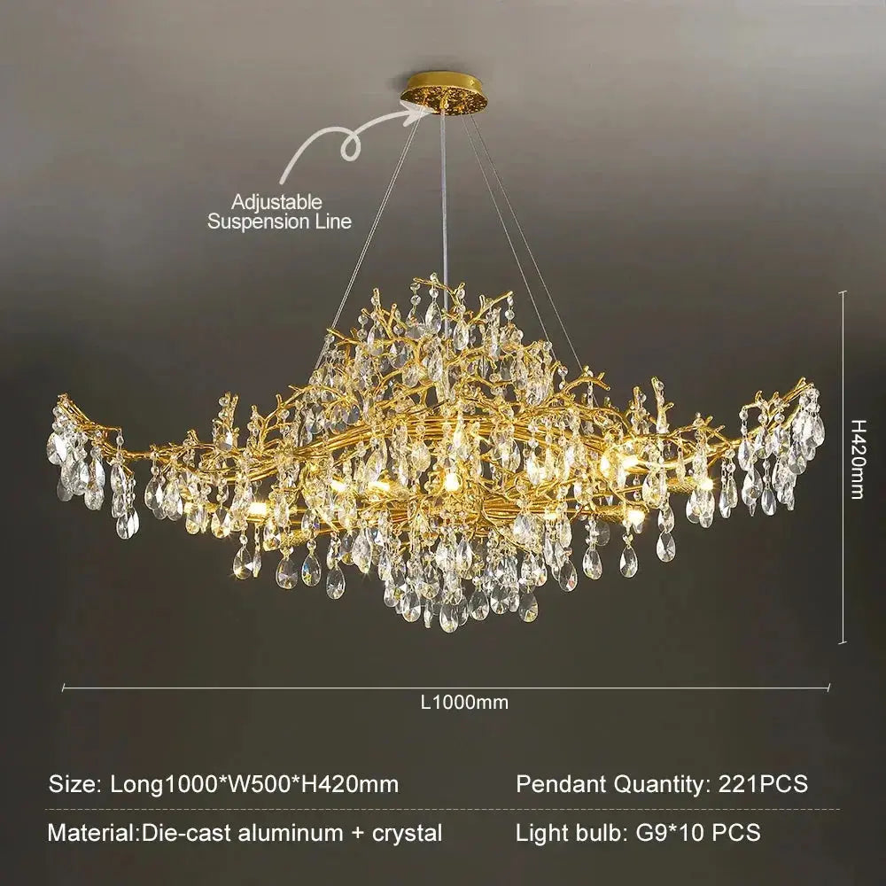 Luxury Modern Raindrop Chandeliers ChandeliersLife®