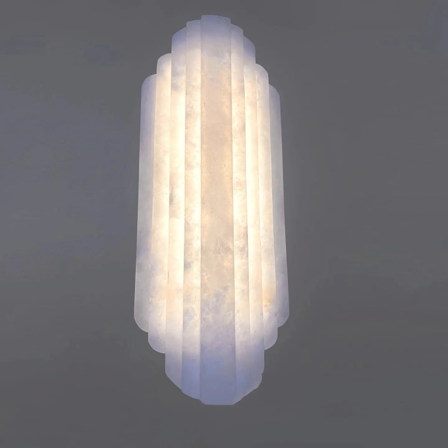 Avelisse Natural Marble Bedside Wall Lamp