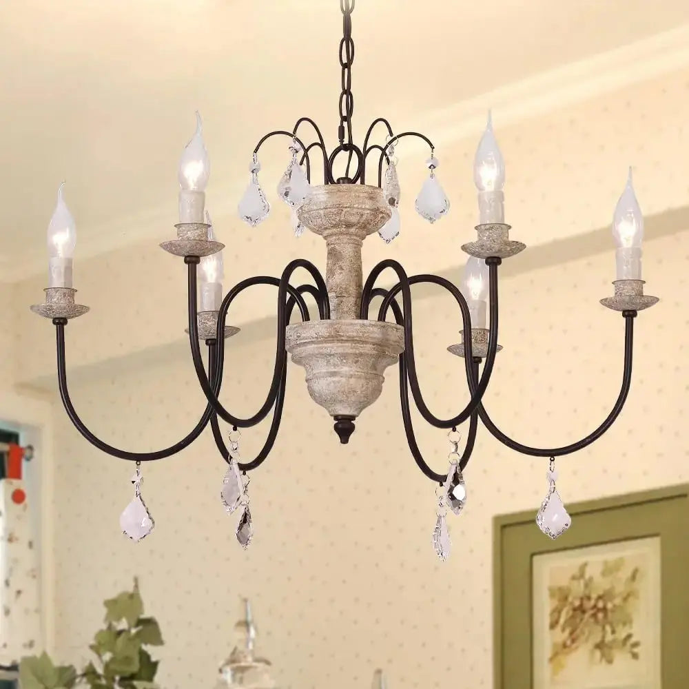 Retro French Candle Style Chandelier ChandeliersLife®