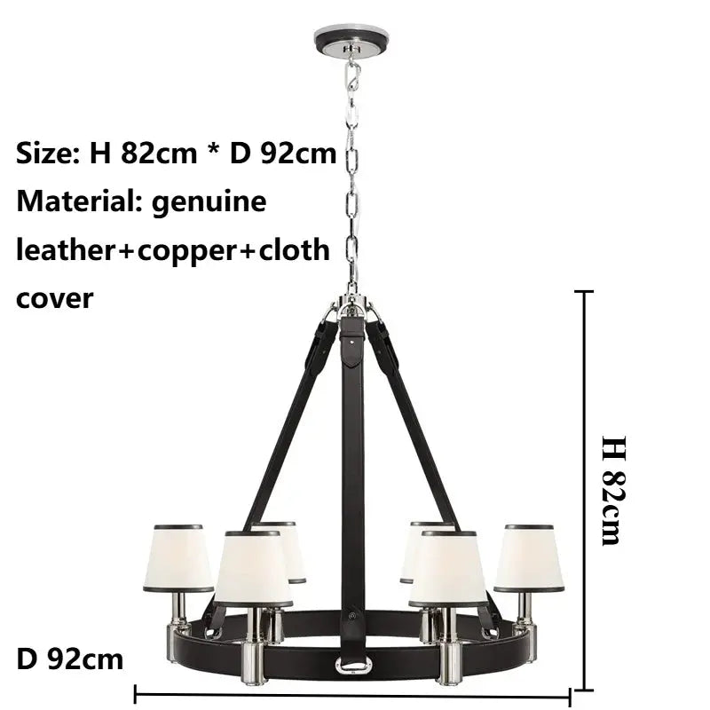 Fashionable Retro Copper Pendant Lamp