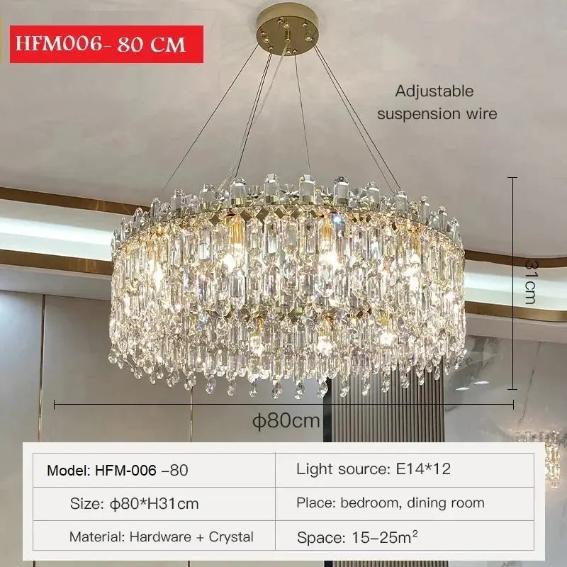 Luxury Crystal Elegant Chandelier ChandeliersLife®
