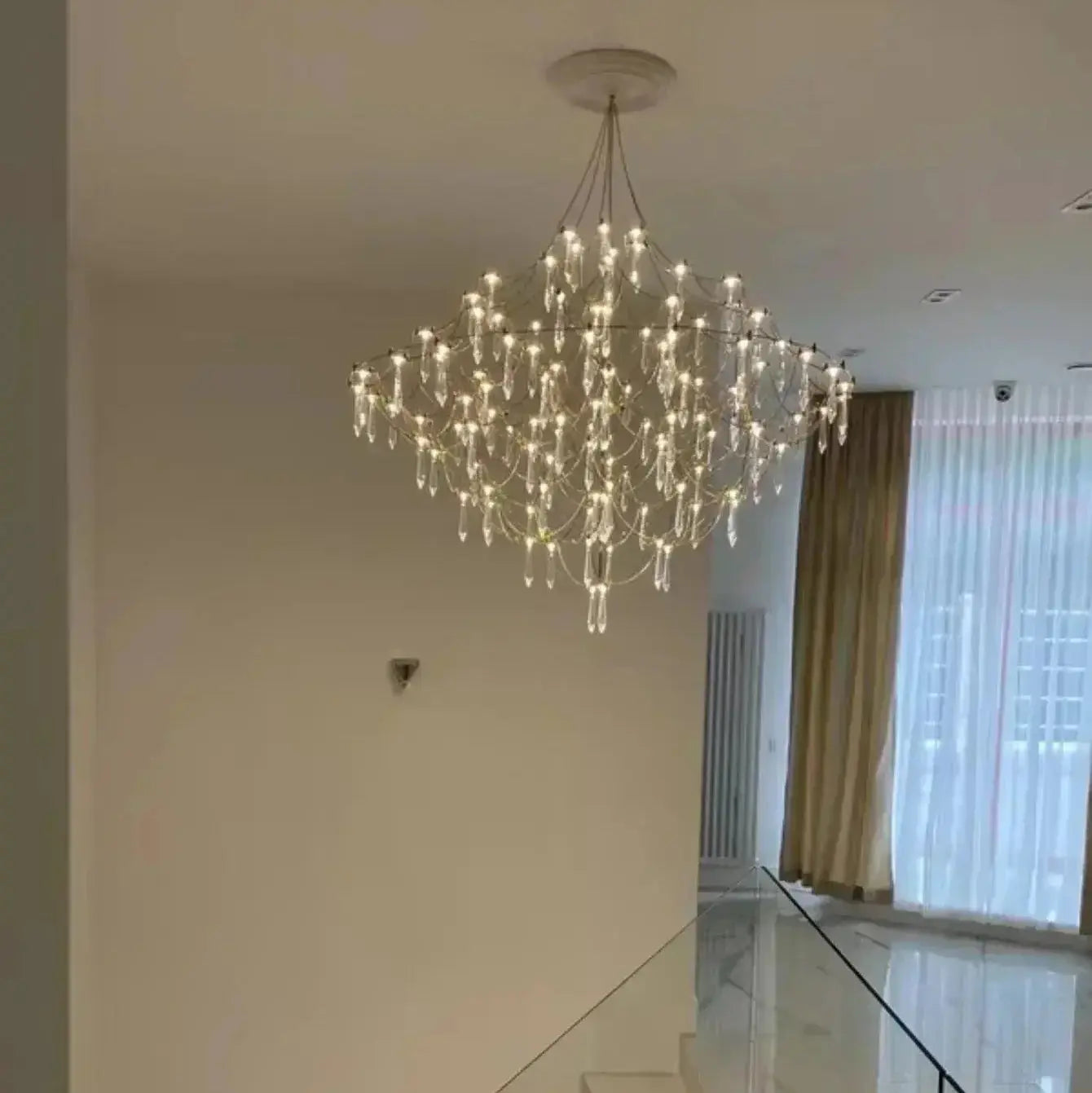 Abstract Design Crystal Cube Chandelier ChandeliersLife®