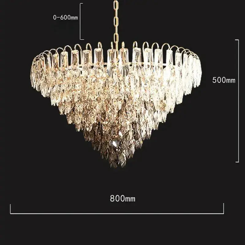 Crystal Art Home Postmodern Chandelier ChandeliersLife®