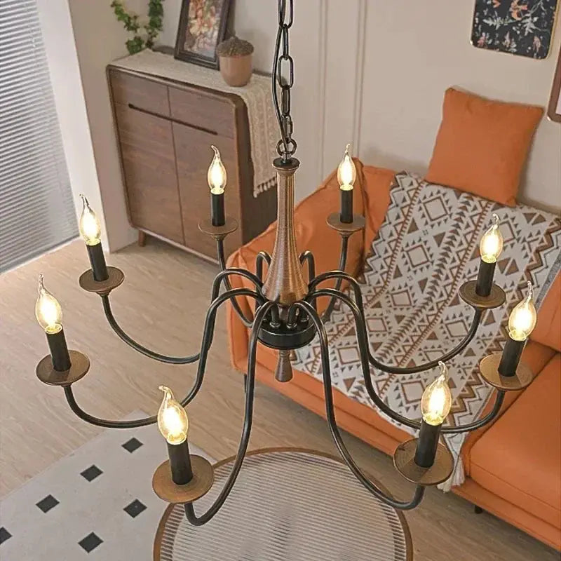 Nordic Retro Solid Wood Chandeliers ChandeliersLife®