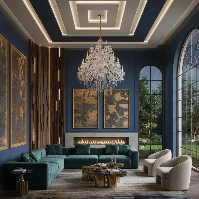 Villa Foyer Extra Large Crystal Chandelier ChandeliersLife®