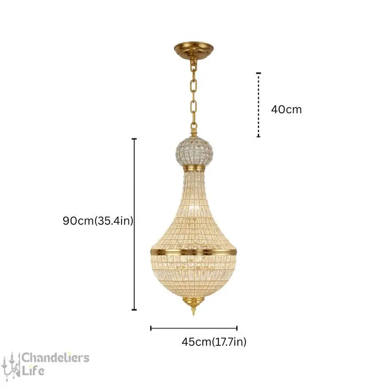 British Style Crystal Vintage Chandelier ChandeliersLife®