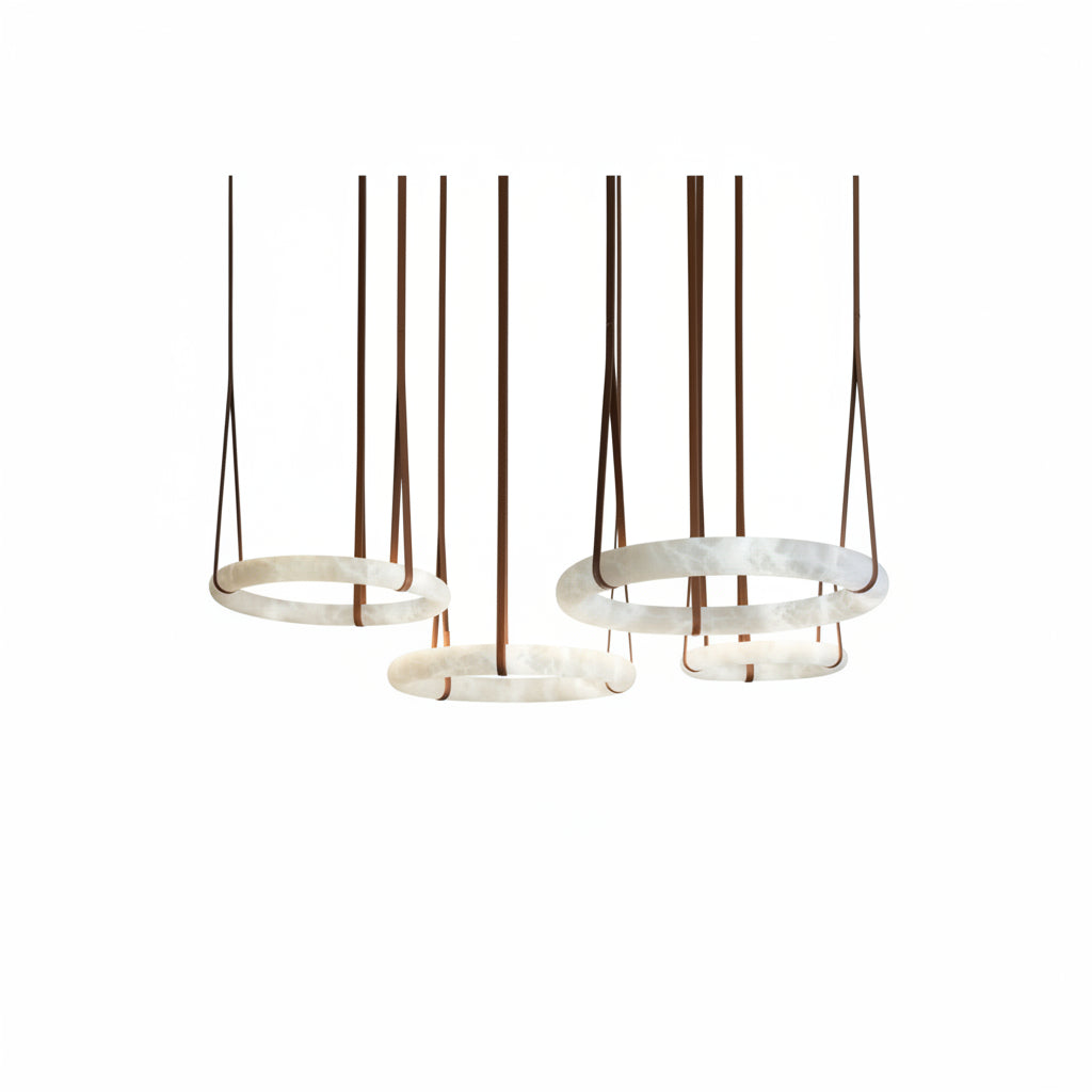 Pendant Ring Alabaster Chandelier ChandeliersLife®
