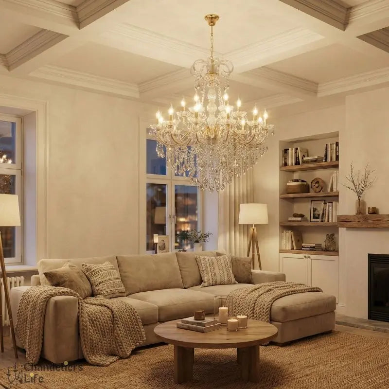 Crystal Villa Hall Lighting ChandeliersLife®