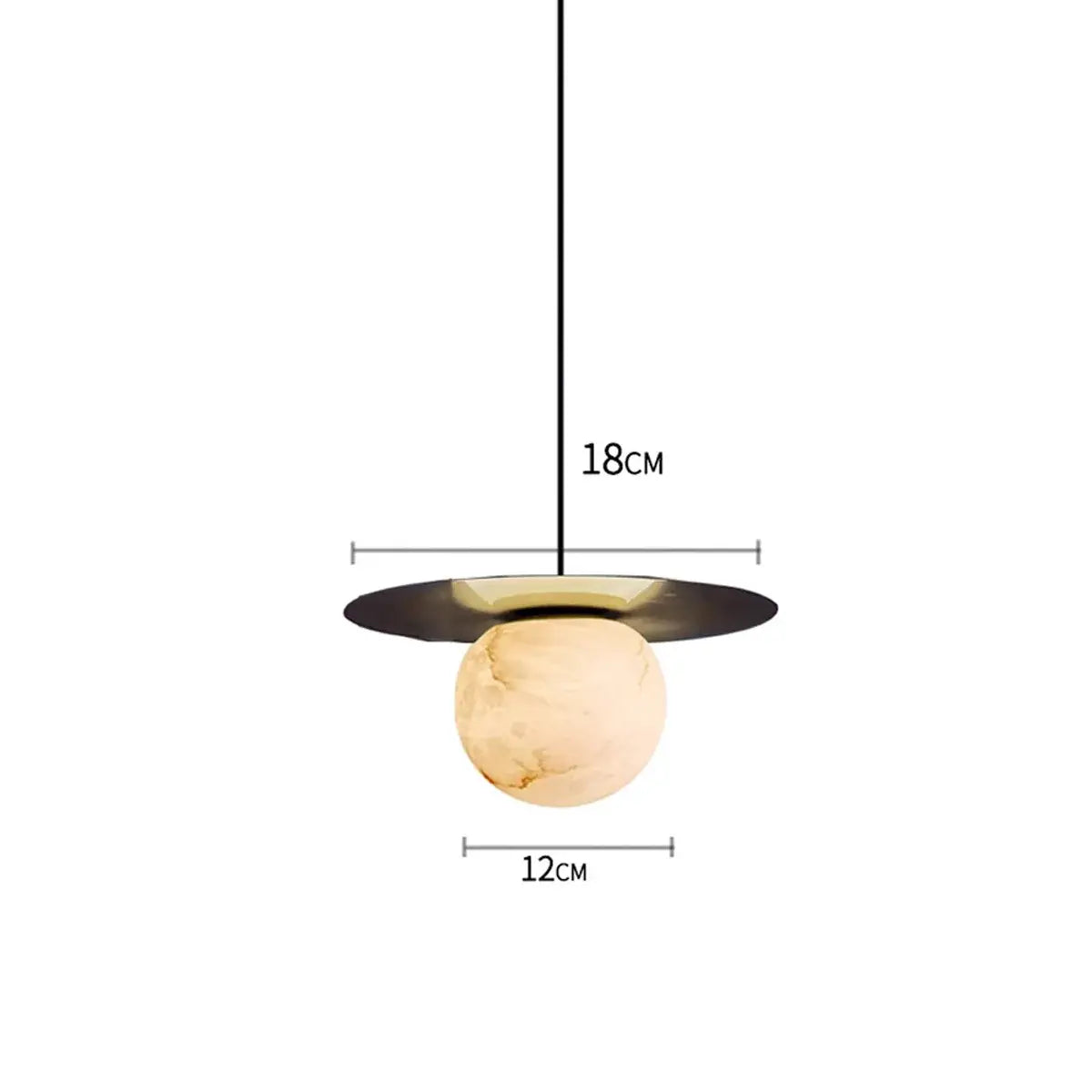 Nordic Style Alabaster Pendant Light ChandeliersLife®
