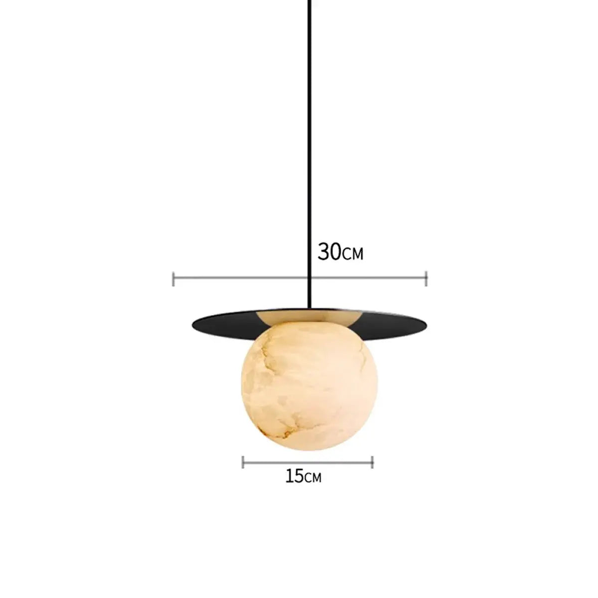 Nordic Style Alabaster Pendant Light ChandeliersLife®