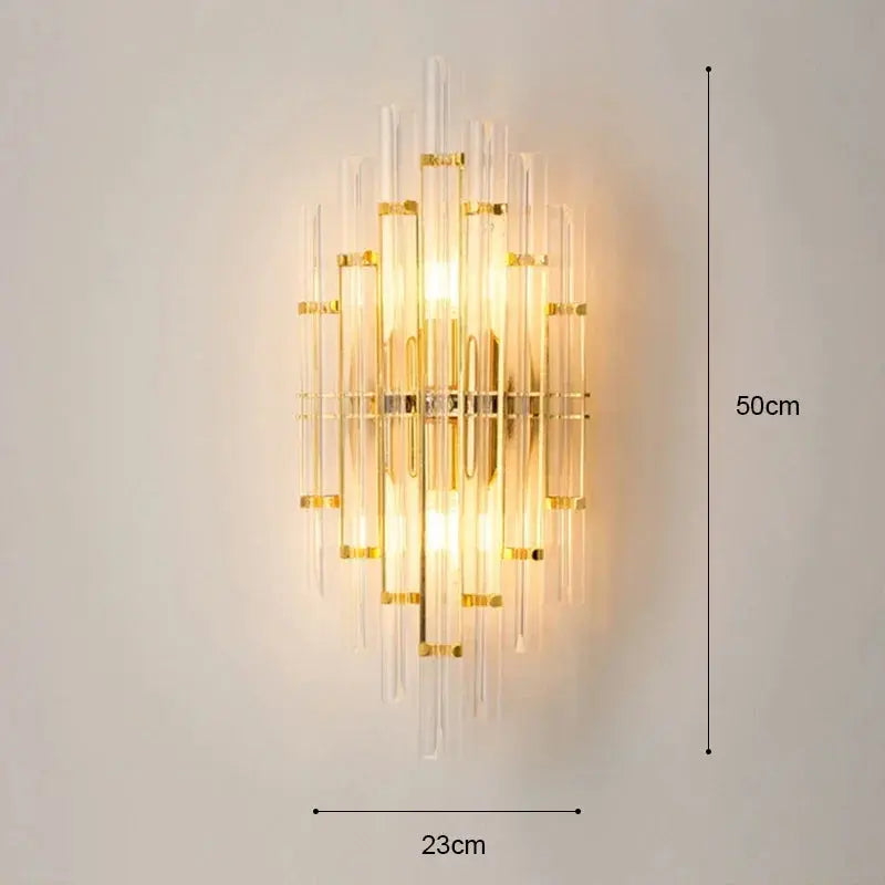 Nordic Iron Crystal Designer Wall Sconce ChandeliersLife®