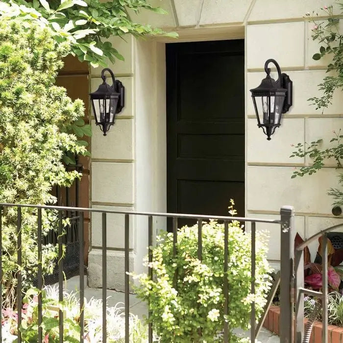 Cotswold Lane Wall Lantern - Black