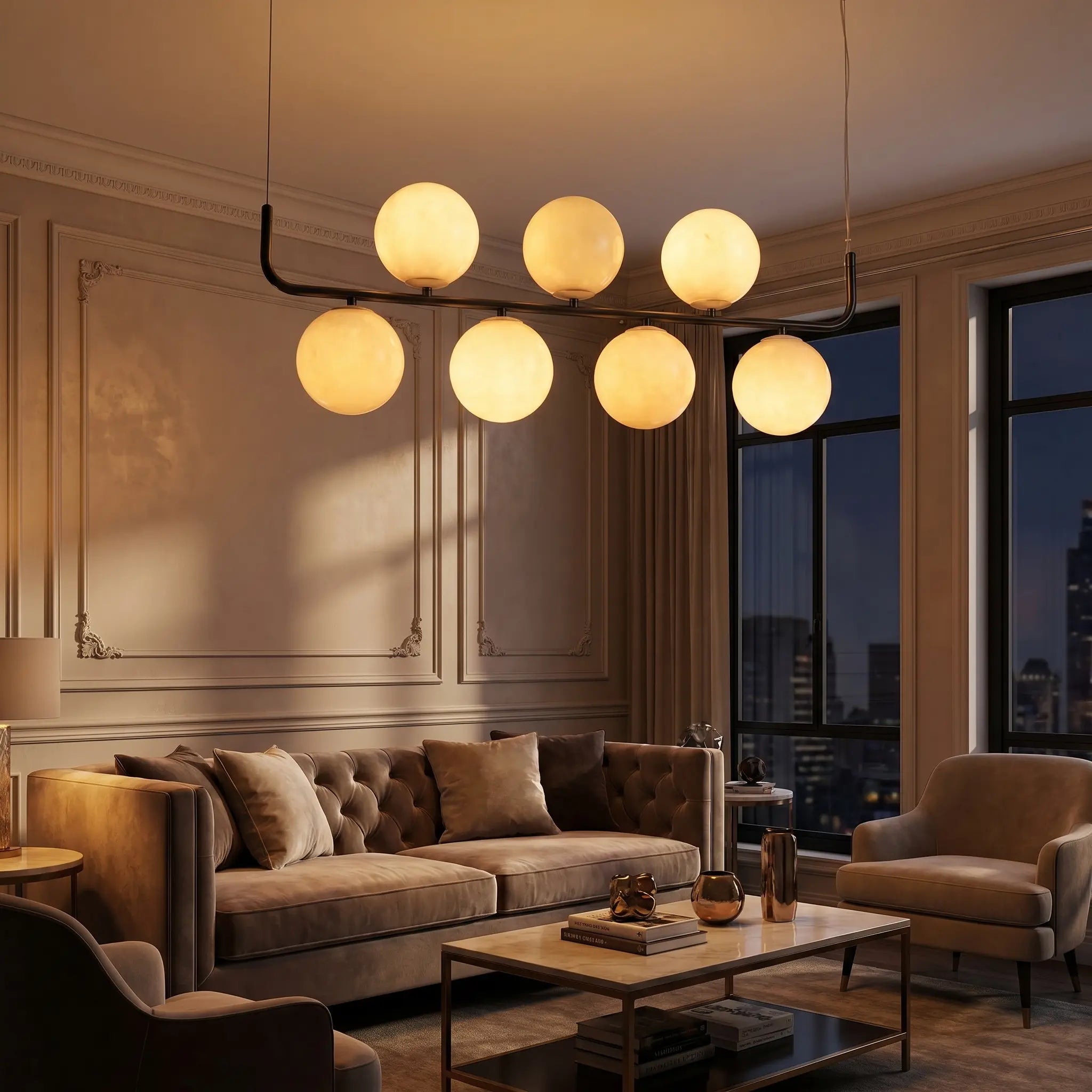 Adjustable Alabaster Lamp ChandeliersLife®