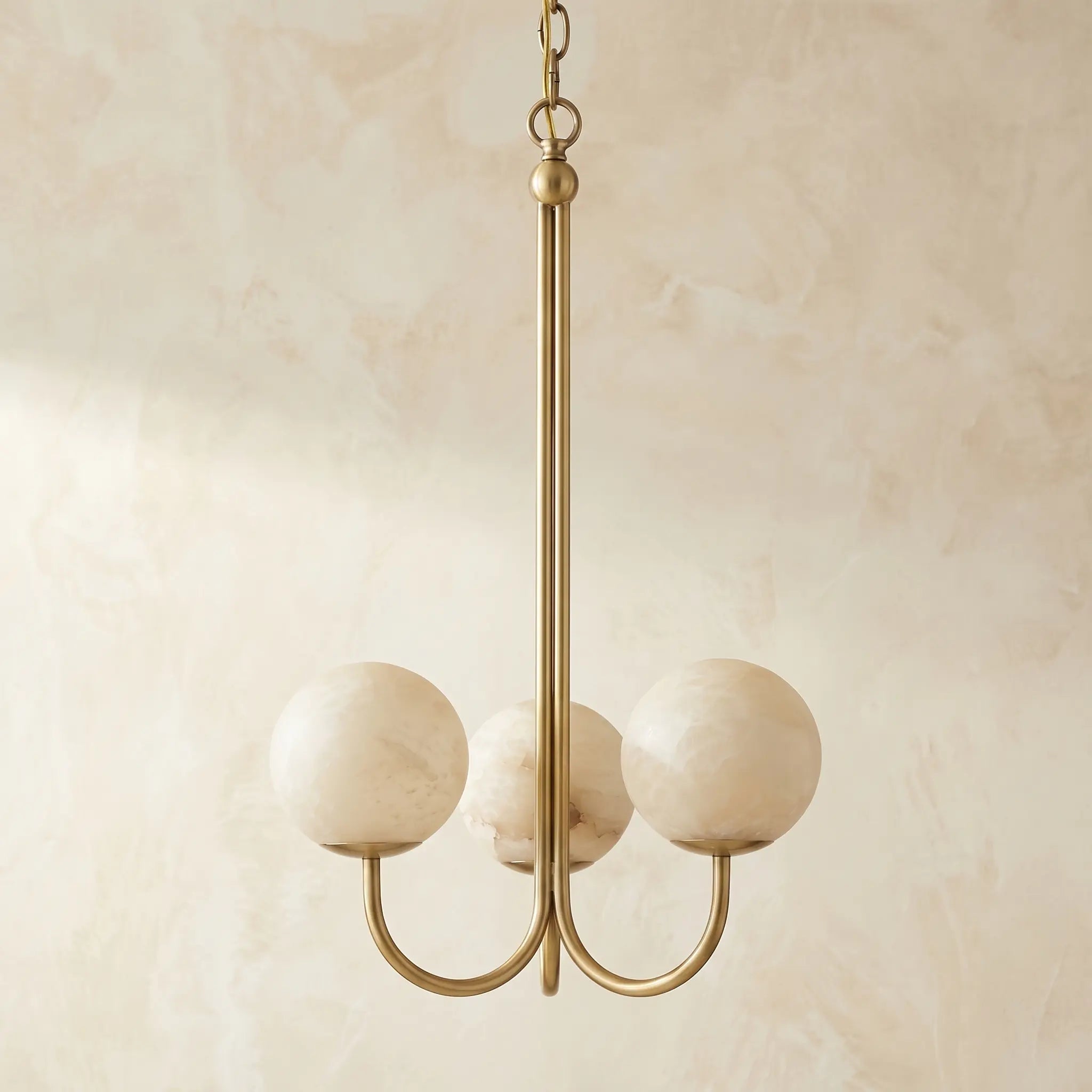 Brass Classic Alabaster Pendant Light ChandeliersLife®