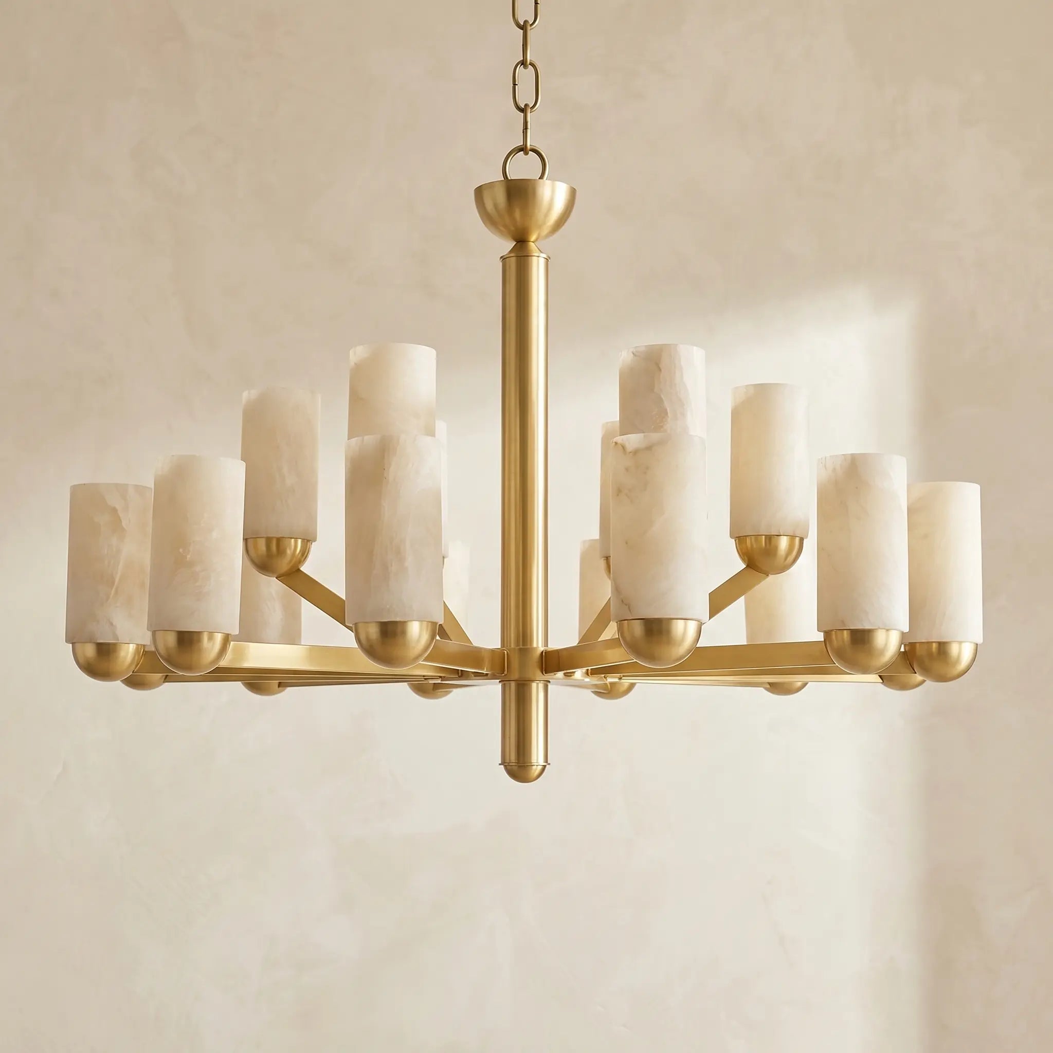 Cylinder Modern Alabaster Pendant Lamp ChandeliersLife®