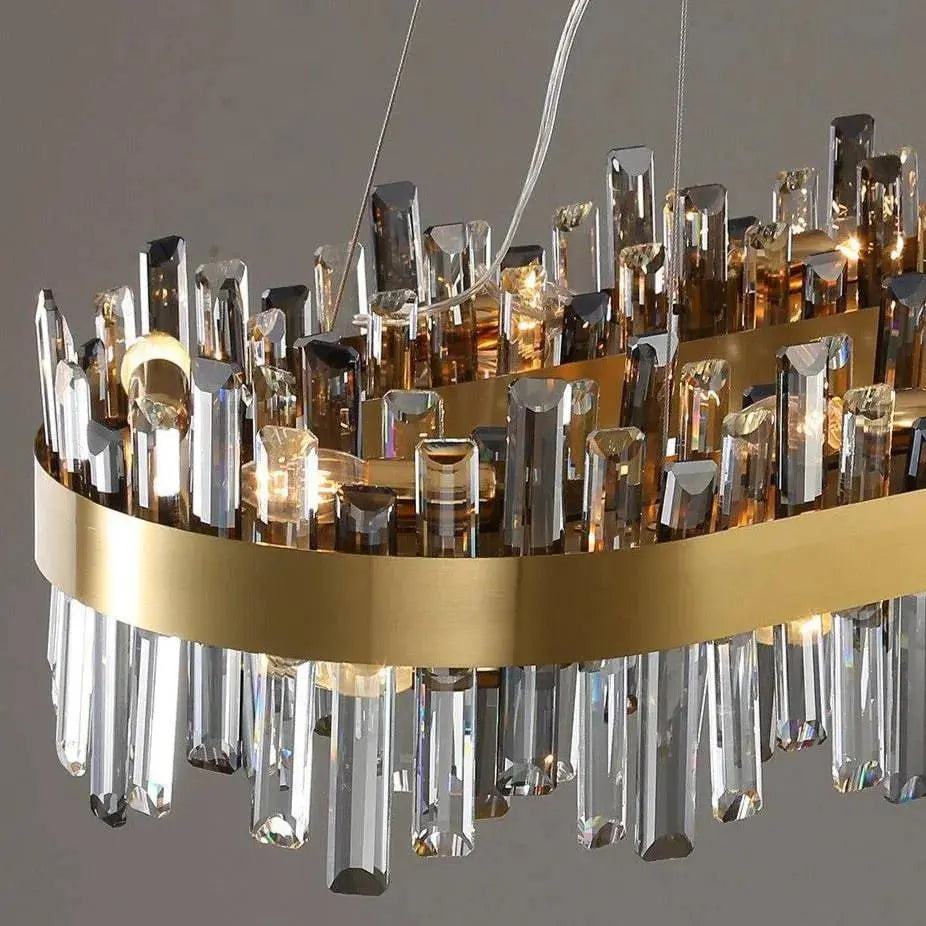 Crystal Oval Designer Chandelier ChandeliersLife®