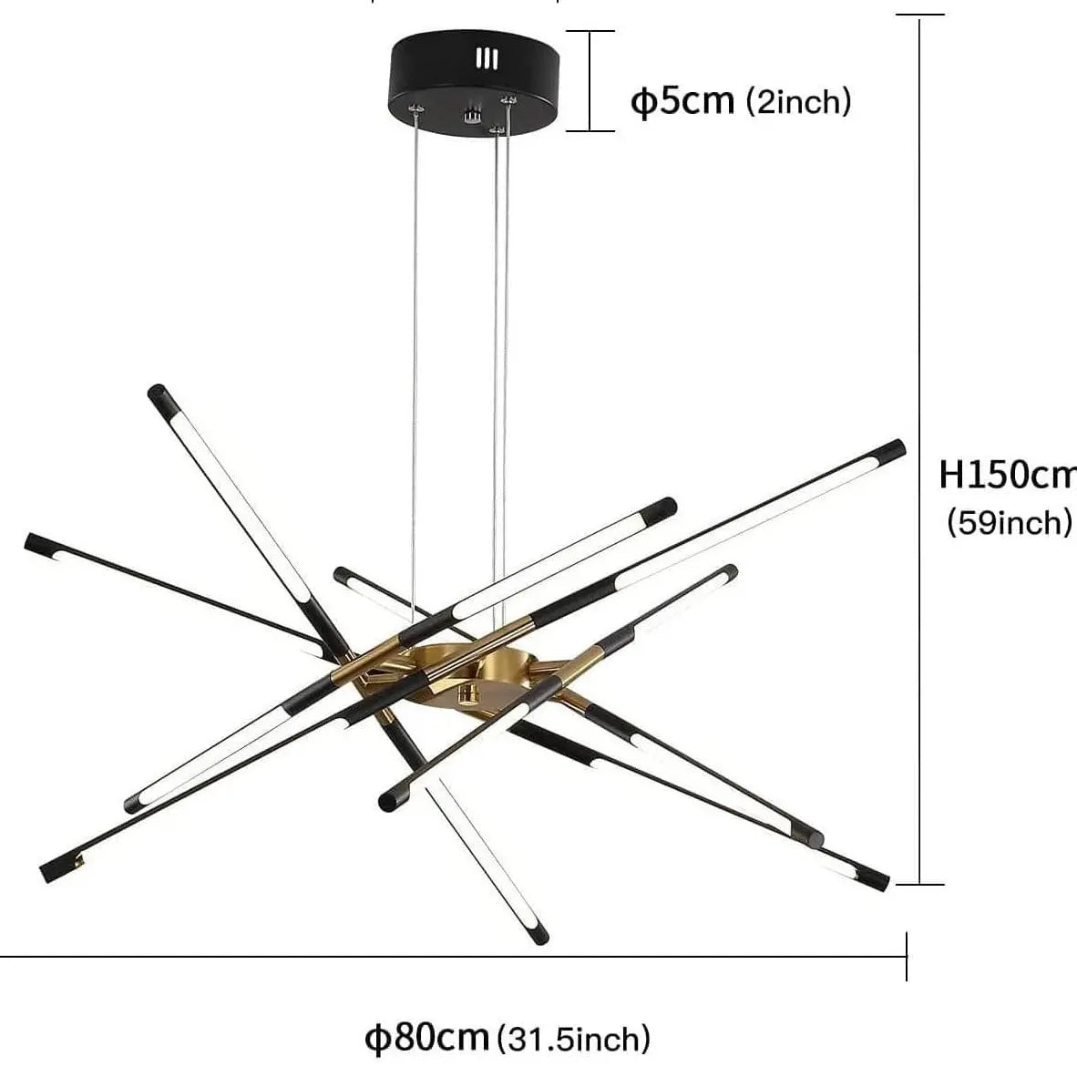 Creative Branch Acrylic Chandelier ChandeliersLife®