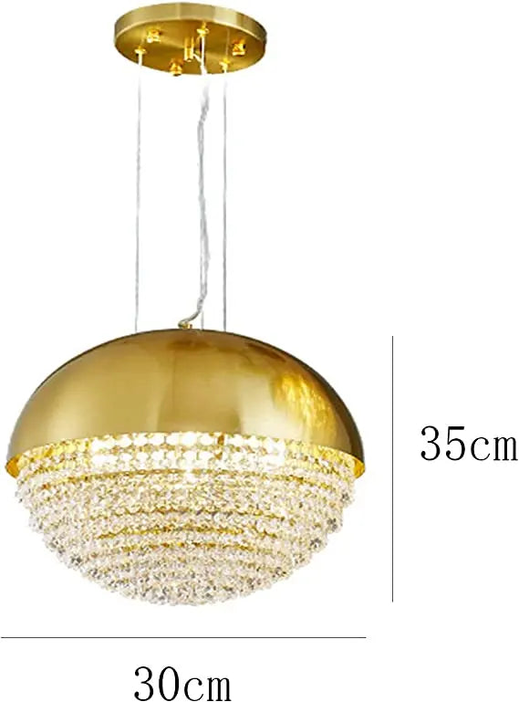 Gold Iron Luxury Retro Living Room Fashion Chandelier ChandeliersLife®