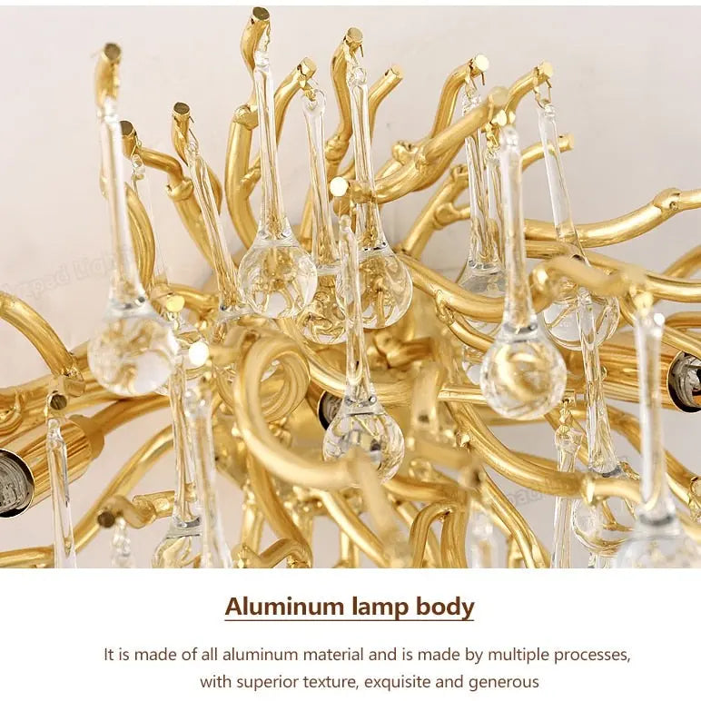 Tree Branch Luxury Crystal Wall Lamp ChandeliersLife®