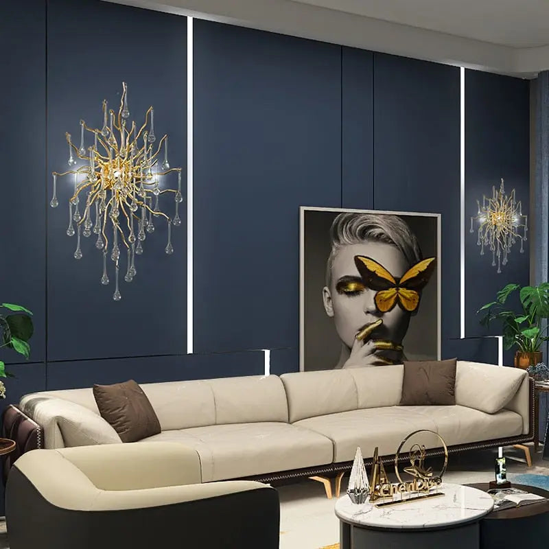 Tree Branch Luxury Crystal Wall Lamp ChandeliersLife®